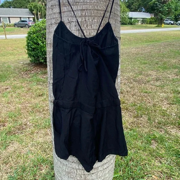BCBGMaxAzria Black Romper
